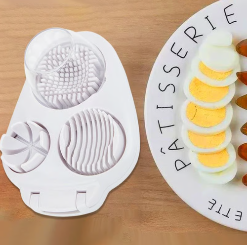 Multifunctional 3-in-1 Egg Slicer