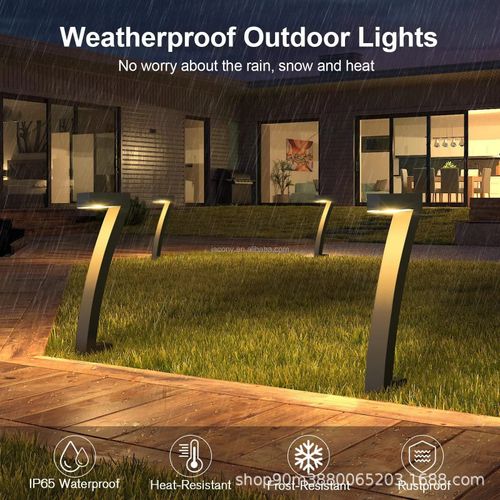 ⏰Creative, waterproof solar path lights🏡💡💡（2PCS）