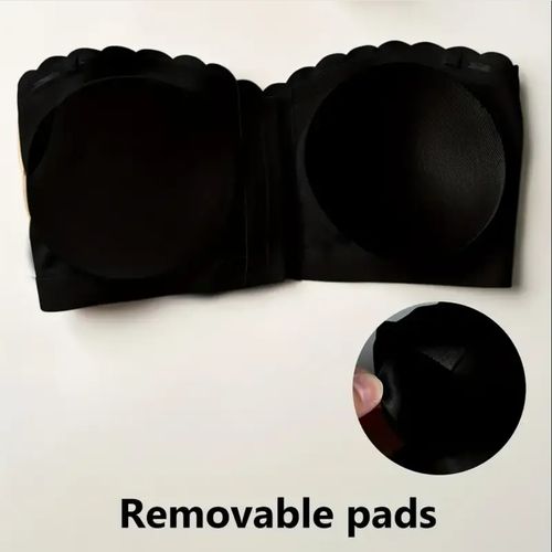 🔥Seamless Front Closure Strapless Bandeau Bra