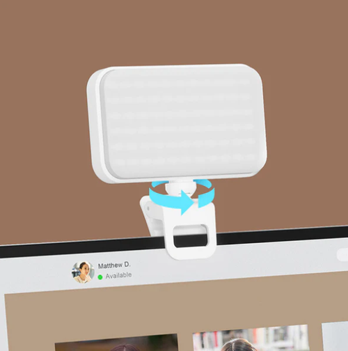 ✨ Rotatable 3-Color Warm and Cool Phone Charging Light 📱🤳