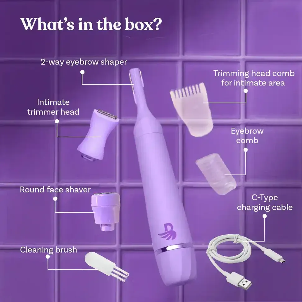 6-in-1 bikini trimmer | Fuzzoff 👙