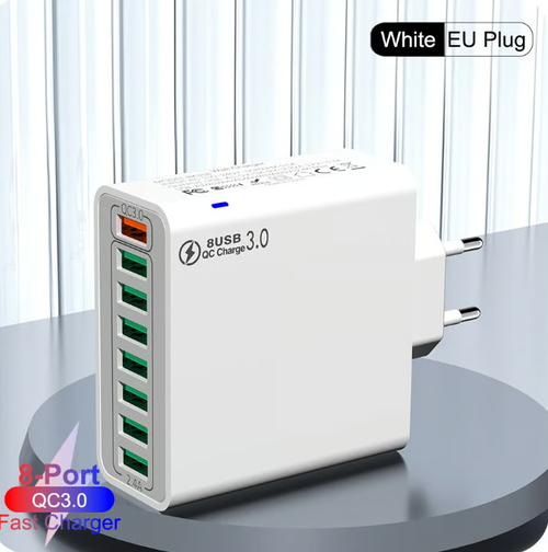 🔥8 Ports USB Charger