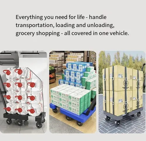 This portable trolley is specially designed for daily transportation