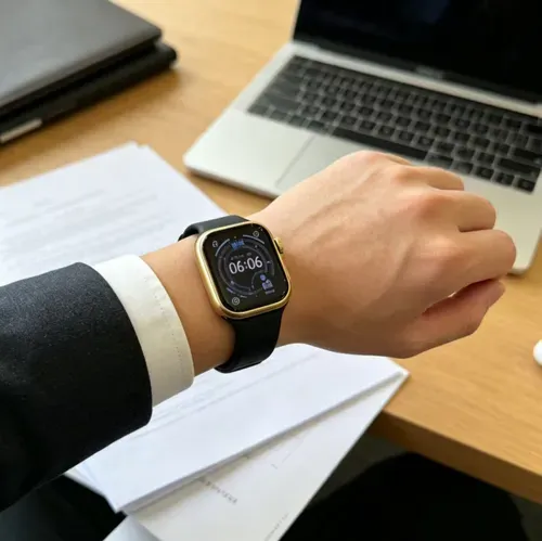Smartwatch multi-band gift box set, supporting Bluetooth calls and health and exercise monitoring.