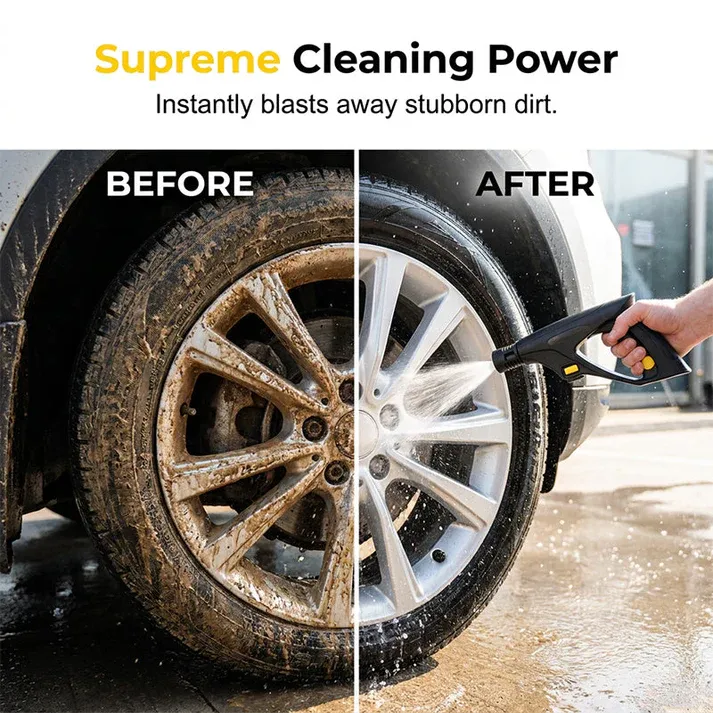 🔋🚗 Portable Outdoor Wireless Car Washer –Cordless, rechargeable, high-pressure – wash your car anywhere. 🔥💨