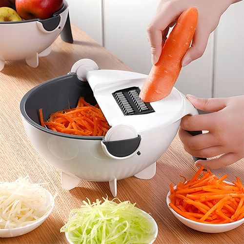 9 in 1 Vegetable Chopper with Drainer | SORTEX