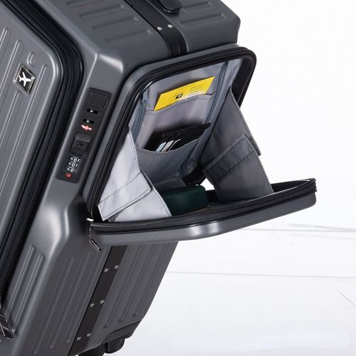 MGB Carry-On Hardside Spinner Suitcase Expandable Design USB Port Anti-Theft Waterproof Features Lightweight Durable