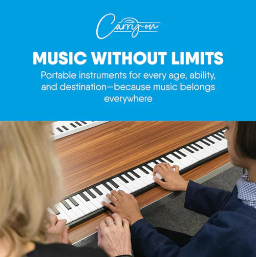 Pro Travel Piano - Full 88 Keys, Ultra-Portable
