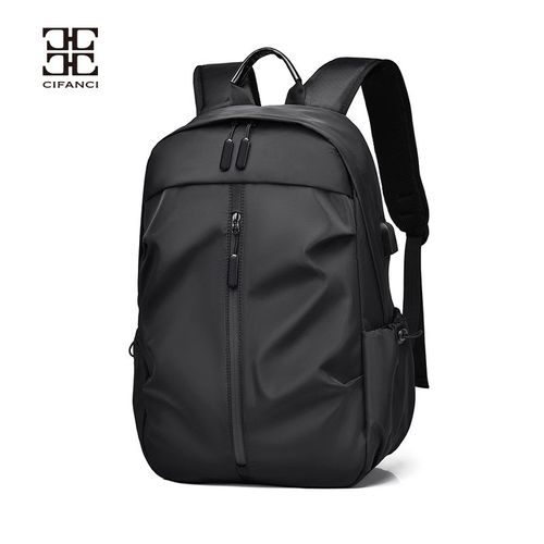 Backpack schoolbag couple large capacity simple casual travel backpack campus men and women college