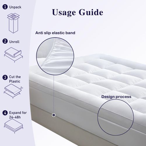 Thickened fitted-sheet style mattress（1.8 × 2 meters）