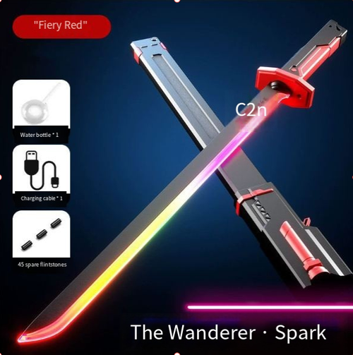 Sword-drawing Spark Blade Sound and Light Light Sword Toy