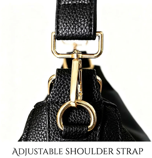 Luxury Leather Hobo Anti-Theft Handbag 2.0 + FREEPouch Wallet (6-Layer SecurityEdition)