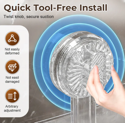 🔥2025 Hot Sale🔥Universal Removable Faucet Storage Rack