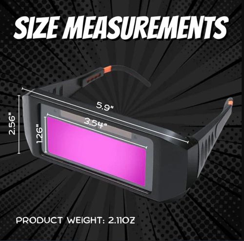 Solar Powered Auto-Darkening goggles