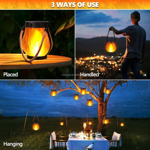Flame Solar Lamp