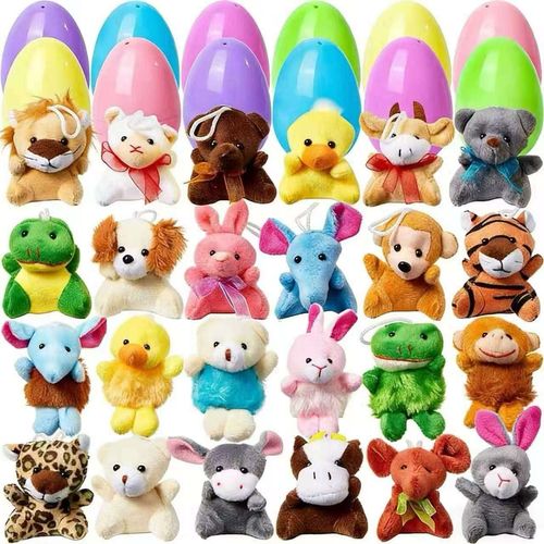 Easter Egg Plush Animal Toys