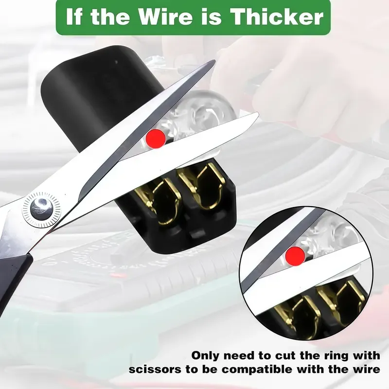 🔥Double-Wire Plug-in Connector Led Light Strip Connectors 2 Pin（100PCS）