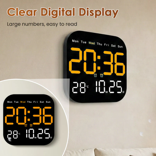 Multifunctional Digital Alarm Clock for Home & Office
