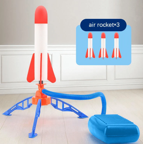 Outdoor Stomp Rocket Launcher Game for Kids