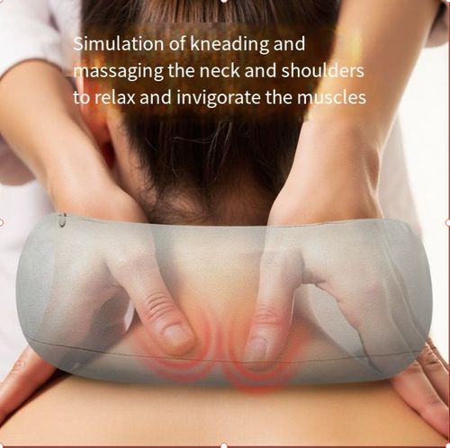 Inflatable U-shaped massage pillow