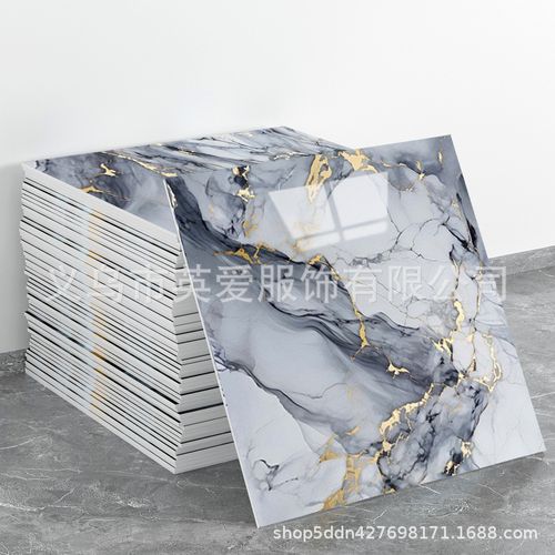 Premium Floor Tile Sticker – 2.5mm thick（20pcs), wear‑resistant. Anti‑slip texture, easy to clean. Covers old tiles or concrete. 👣💪