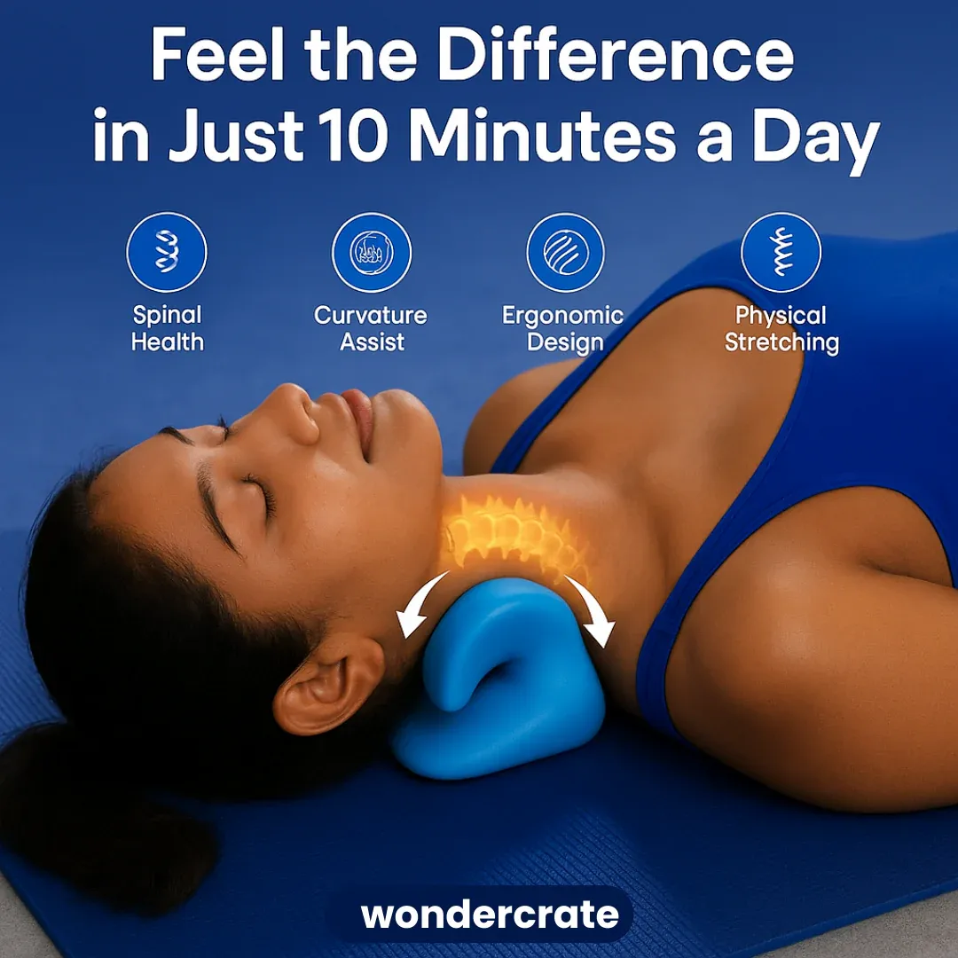 Cervical Neck Traction Pillow