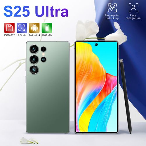 Real High Quality Global S25 Ultra Dual SIM Android 15 5G Mobile Phone Large 22+1TB Dual SIM Big Battery Long Standby Telephone