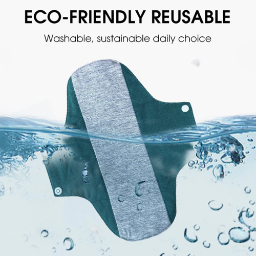 Soft and Comfortable Washable Cloth Sanitary Towe（10 random colors）