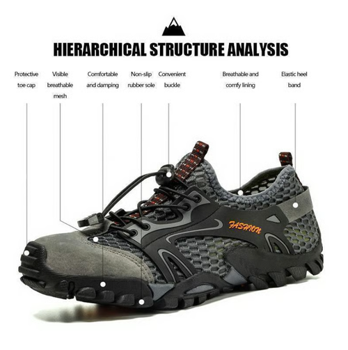 Breathable Mesh Outdoor Walking Shoes