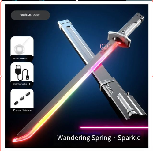 Sword-drawing Spark Blade Sound and Light Light Sword Toy