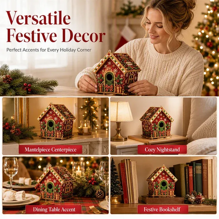 🎄3D Pearl Christmas Art Kit‑Handmade Holiday Decoration Craft ✨