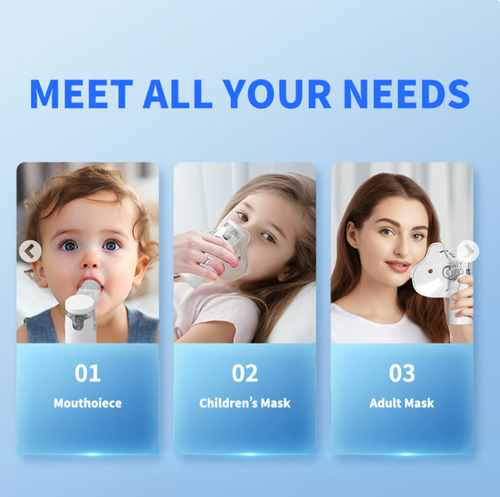 2pcs Portable Home Nebulizer