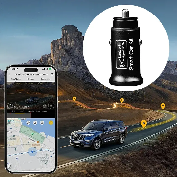 LocationTracker: Fast Mini Car Charger GPS Tracker