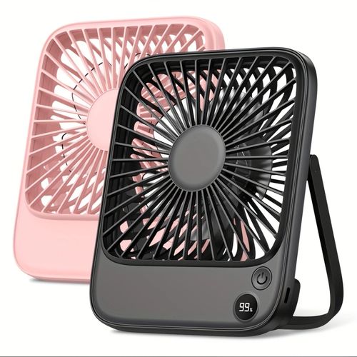 5000mAhUltra-quiet mini portable foldable fan