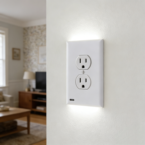 Socket panel sensor night light（2PCS）