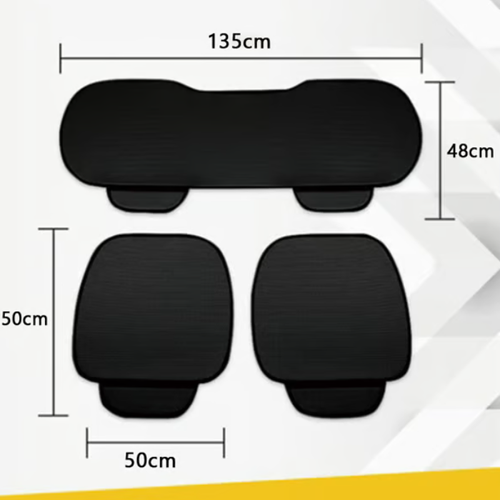 Breathable & Anti-Slip Viscose filament Car Seat Covers