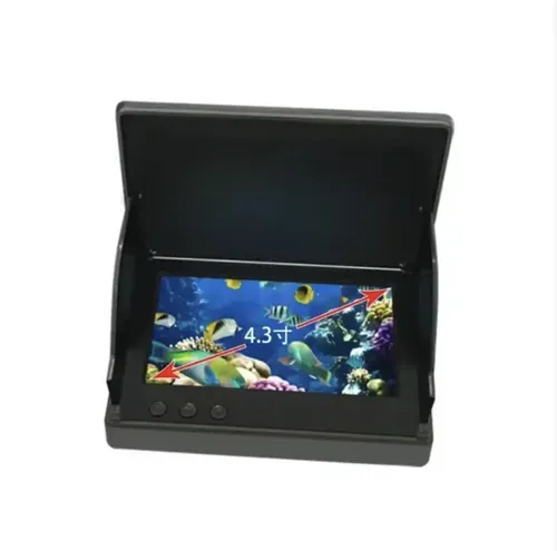High-definition visual fish finder, fishing night vision underwater camera, fish anchoring display
