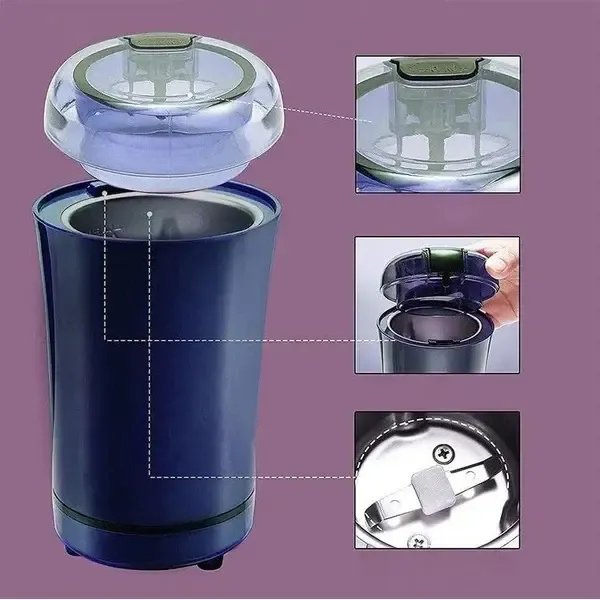 Portable, Multifunctional Electric Mini Grinder for Home Use