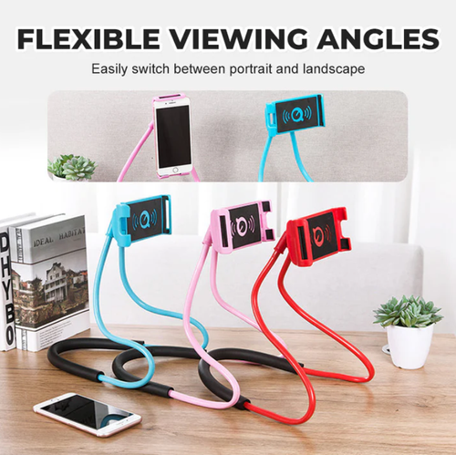 📱 Adjustable Neck Phone Holder Stand – Hands-Free & Comfortable Viewing ✨