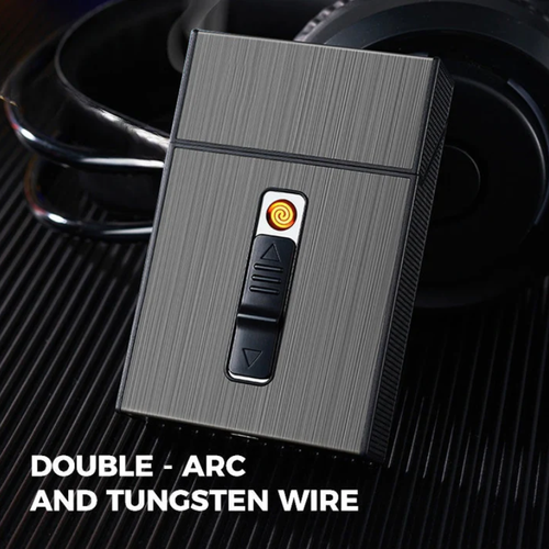 Cigarette Case with Lighter