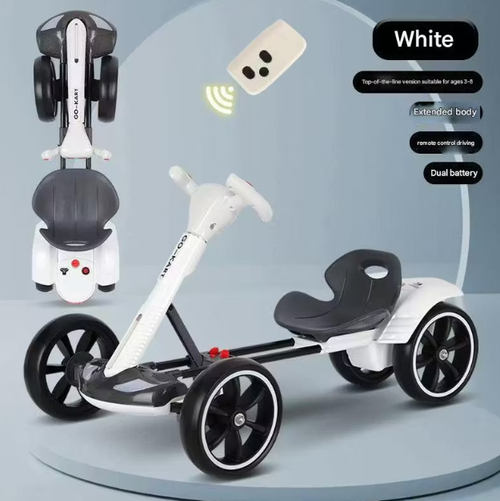 Electric Go Kart, Outdoor Racing Pedal Cart Car for Teens and Adults, Best for Christmas, Great for Thanksgiving