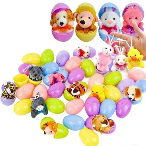 Easter Egg Plush Animal Toys