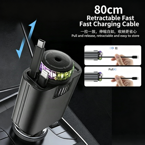 🔋⚡5-in-1 Charger & Aroma Diffuser & Starlight Ceiling