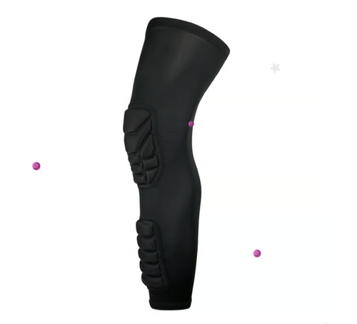 Knee & Leg Compression Sleeve Set - Padded Thigh Support for Basketball, Volleyball, Football