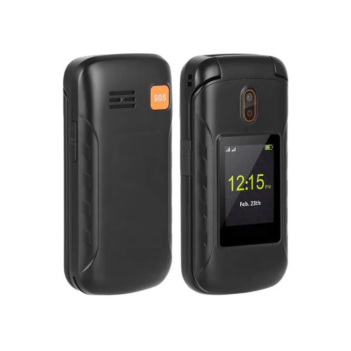 Big Button Flip Mobile Phone with SOS Button