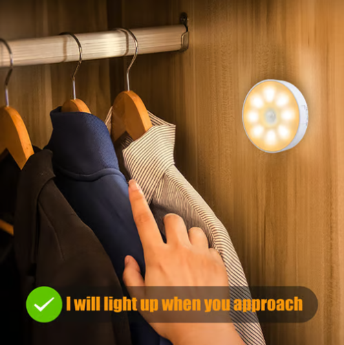 3pcs Motion Sensor LED Night Light