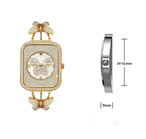 ⏳Time-limited Special⏰Women Elegant Butterfly Jewelry Chain Watch🎀💎⌚