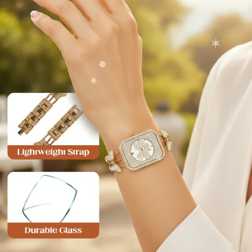 ⏳Time-limited Special⏰Women Elegant Butterfly Jewelry Chain Watch🎀💎⌚