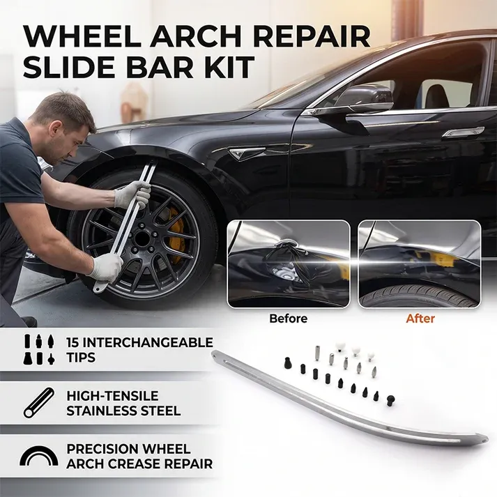 Car Body Crease Wheel Arch Restoration Slide Bar Kit