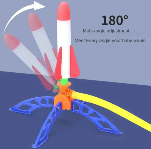 Outdoor Stomp Rocket Launcher Game for Kids